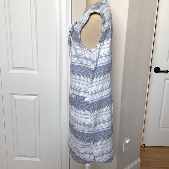 Eddie Bauer Activewear Dress Women’s S Mini hemp Cotton Beach Lagenlook coastal - Picture 3 of 14